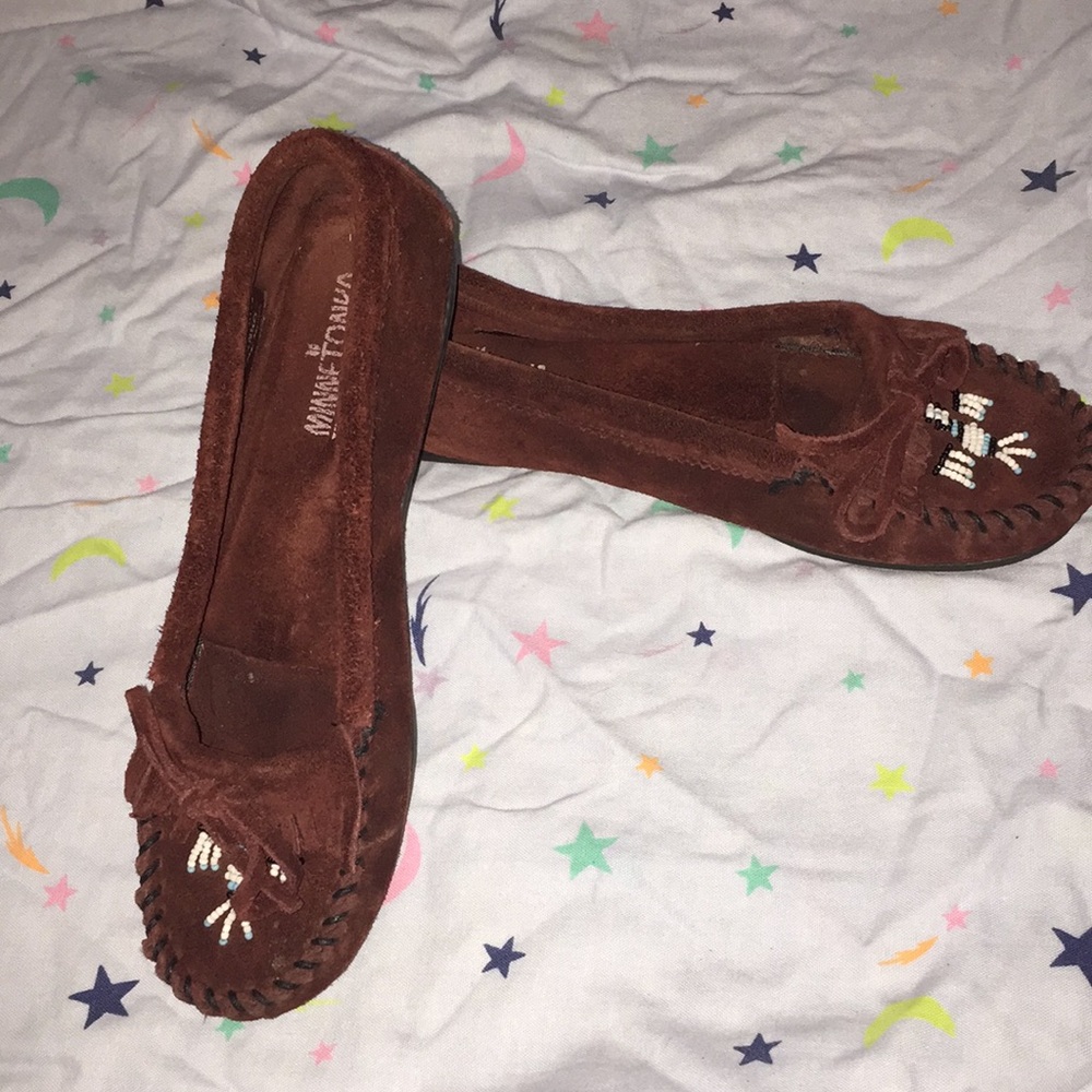 Minnetonka size 9 moccasins